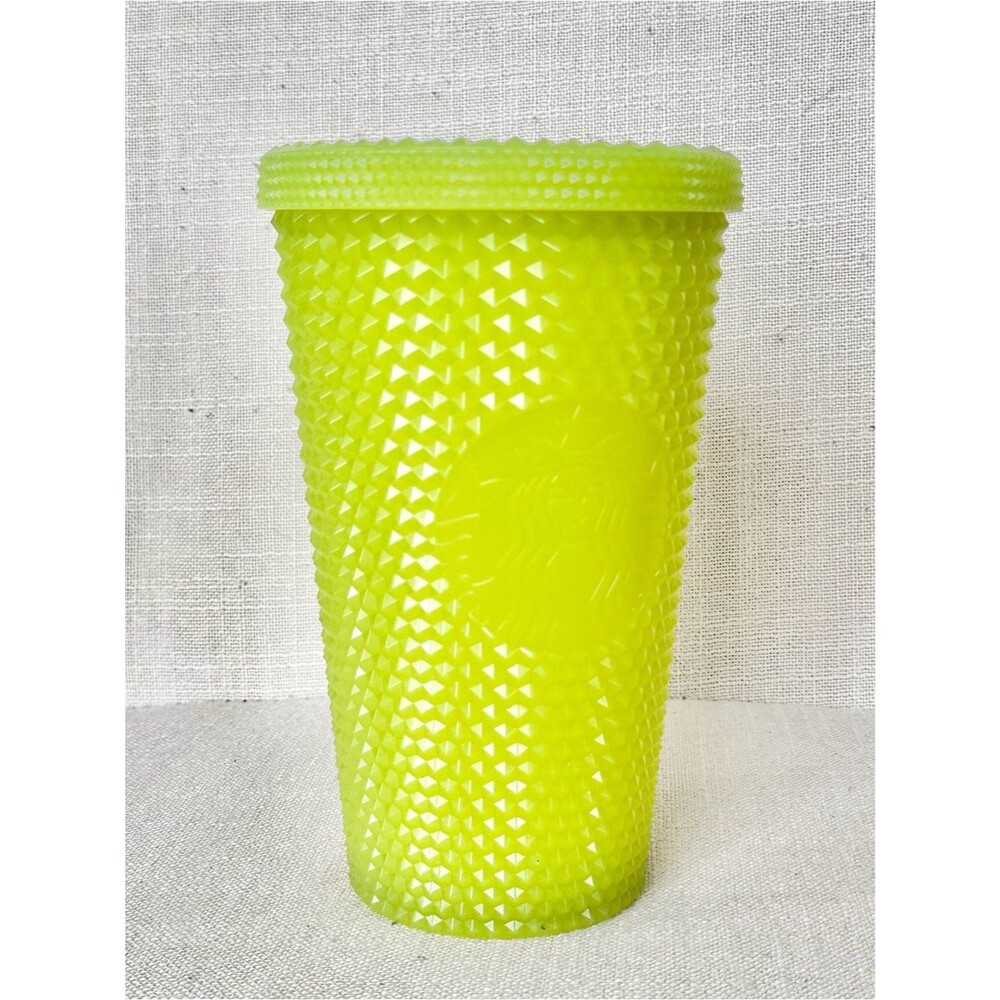 Starbucks Glow in the Dark Neon Green Tumbler 16oz
